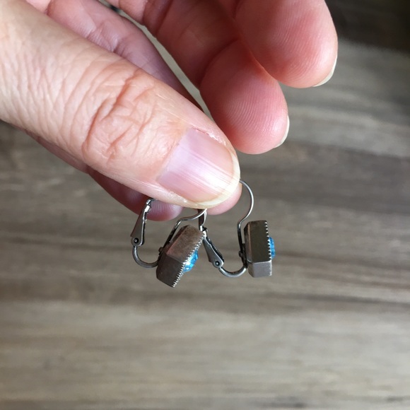 3 for 15! Vintage Silver Tone Crystal Earrings - Picture 7 of 8